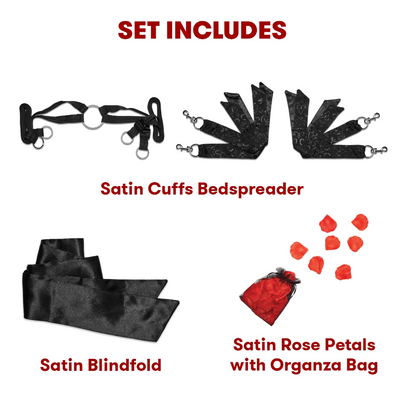 LUXFETISH BEDSPREADERS 6-Piece Kinky Kit