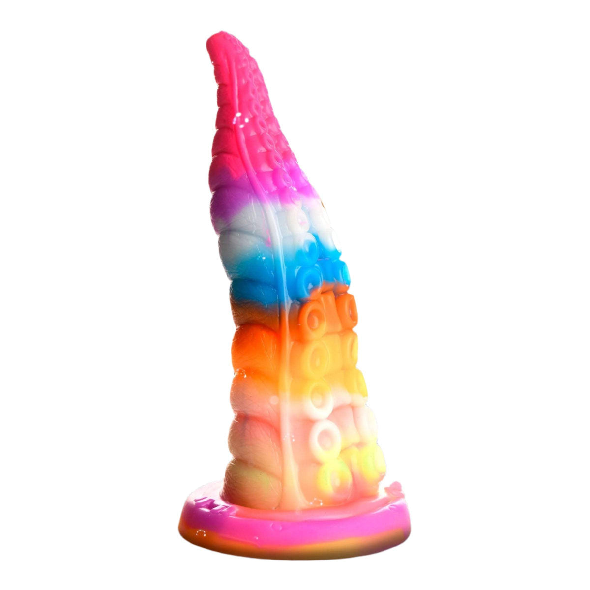 🐙 7.2 Inch Luminoctopus | Glowing Dildo - Tentacle Dildo - Fantasy Dildo - The Dildo Hub