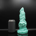 Custom CYRANO Medium Dragon Dildo in Platinum Silicone
