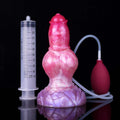 Adonis 7.48 Inch Silicone Squirting Knot Dildo w/ Suction Cup