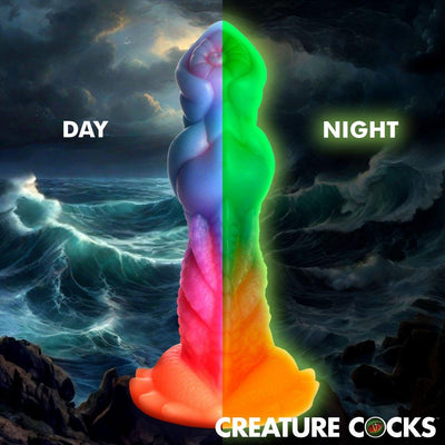 7.6 Inch Glowing Monster Dildo - The Dildo Hub