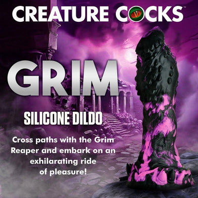 7.8 Inch Grim | Fantasy Dildo - Monster Dildo - Dragon Dildo - The Dildo Hub