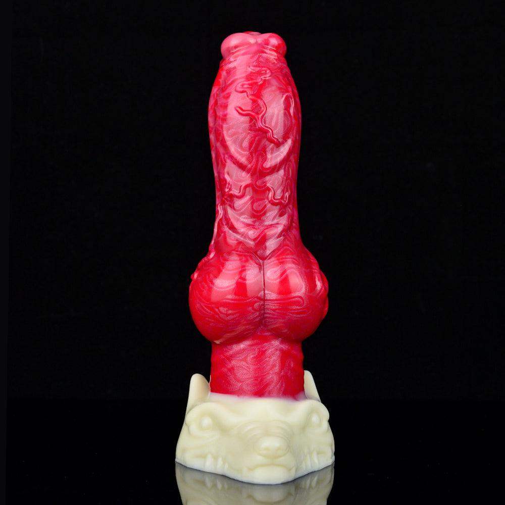 🐺 7.95 Inch Fenrir | Monster Dildo - Dog Dildo - Knot Dildo - The Dildo Hub