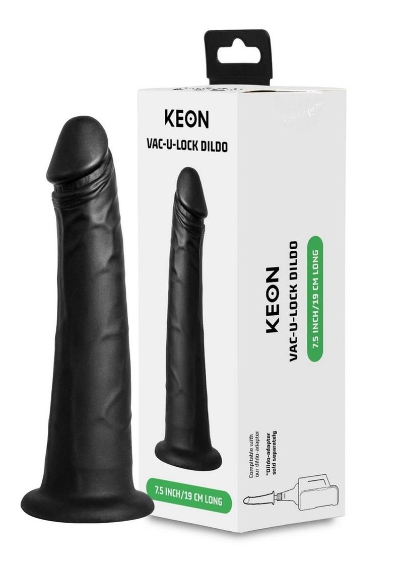 Kiiroo Keon Vac-U-Lock Silicone Dildo