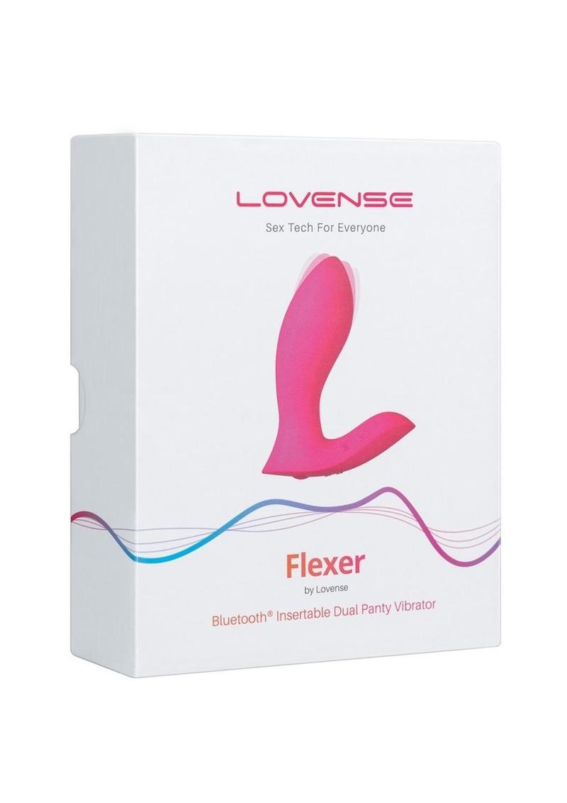Lovense Flexer App-Controlled Insertable Dual Panty Vibrator