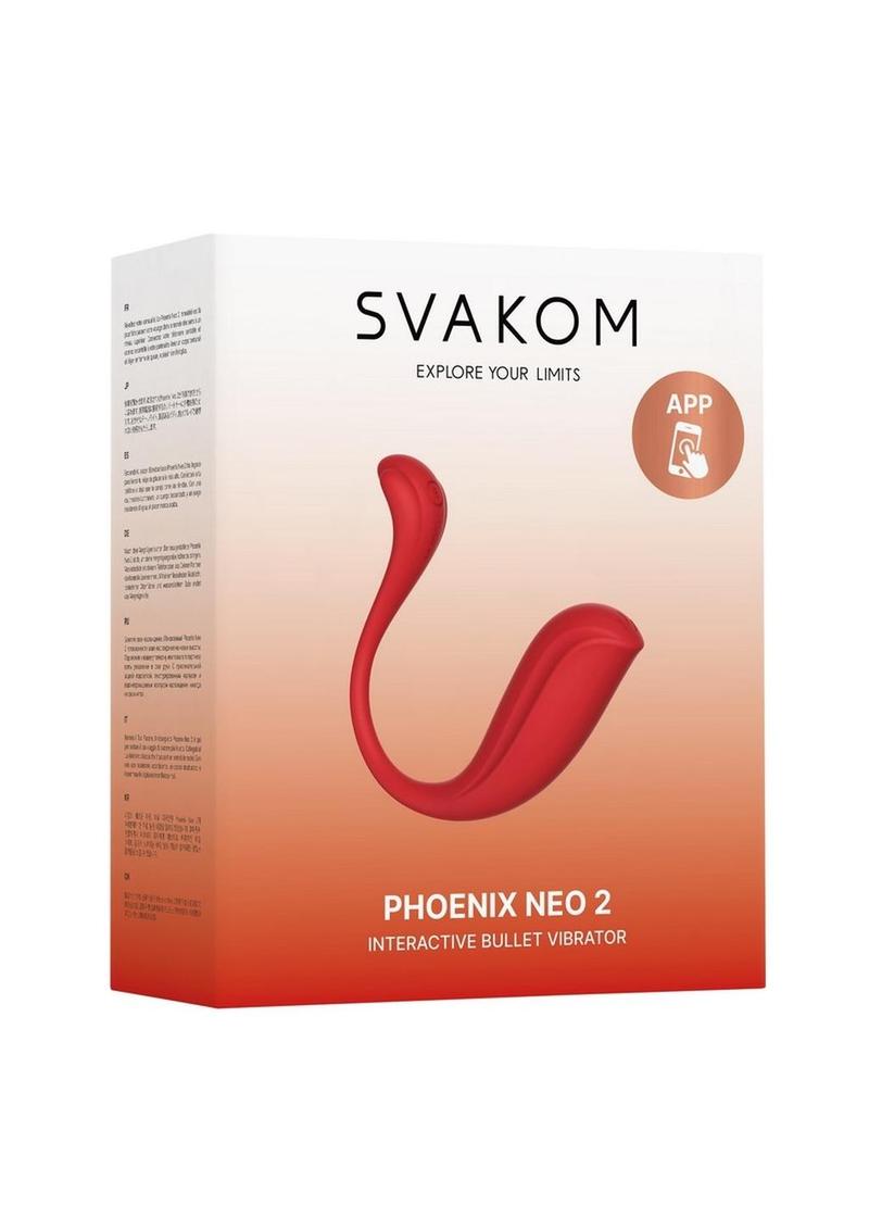 Svakom Phoenix Neo 2 App-Controlled Vibrating Egg