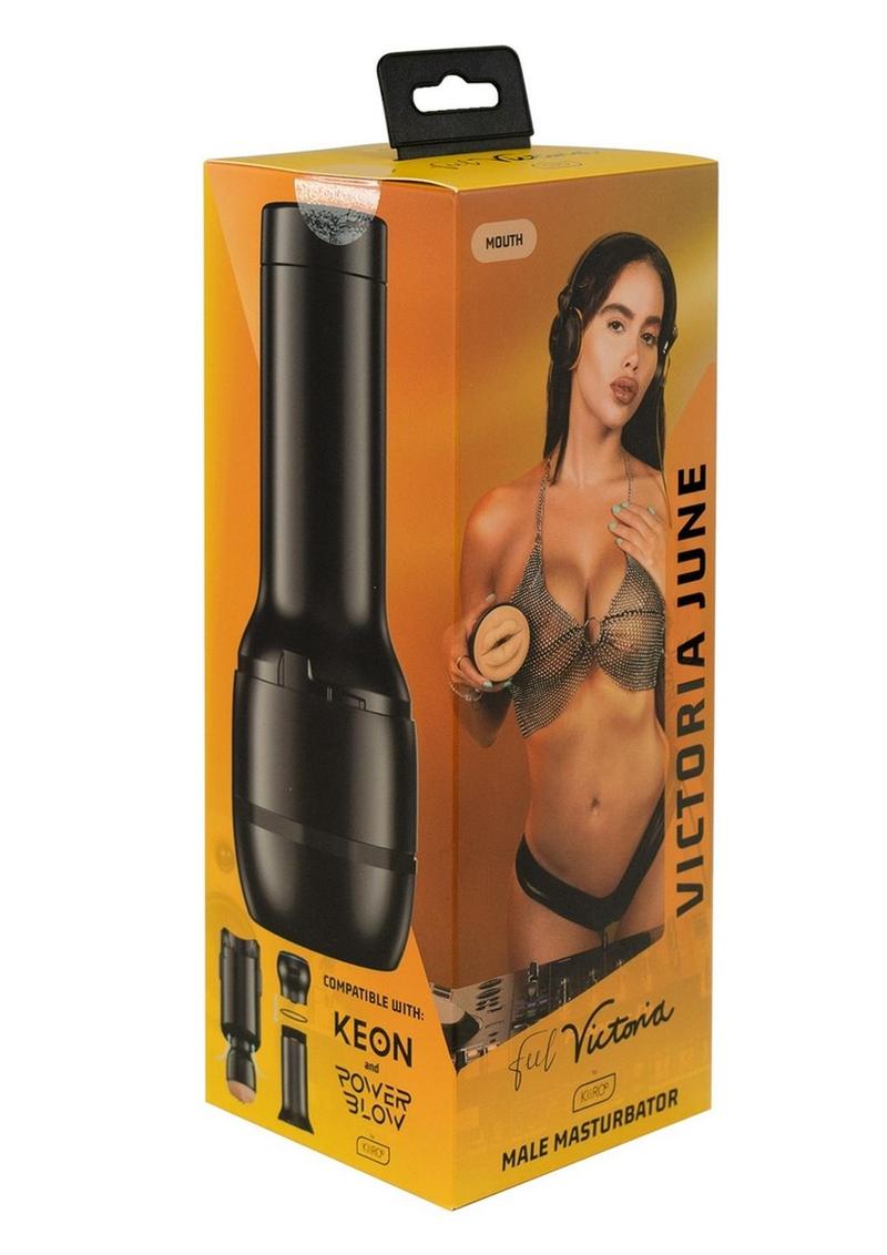Kiiroo Feel Stars Victoria June Mouth Stroker