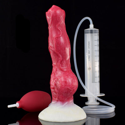 8.26 Inch Knaughty | Ejaculating Dildo - Squirting Dildo