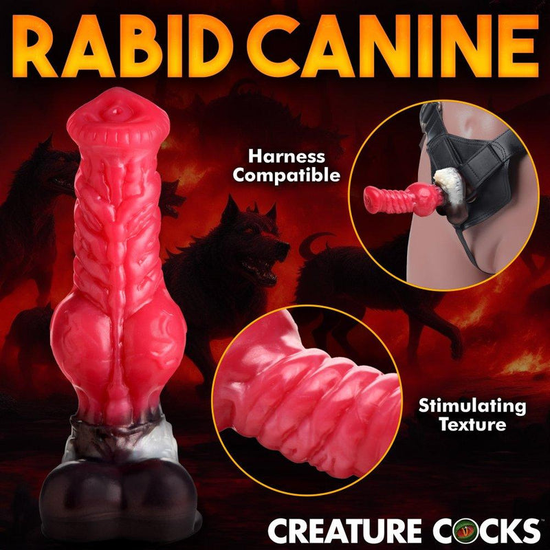 8.25 Inch Cujo | Wolf Dildo - Knot Dildo - Dog Dildo - The Dildo Hub