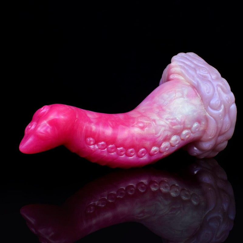 🦑 8.3 Inch Rosy | Fantasy Dildo - Tentacle Dildo - Monster Dildo - The Dildo Hub