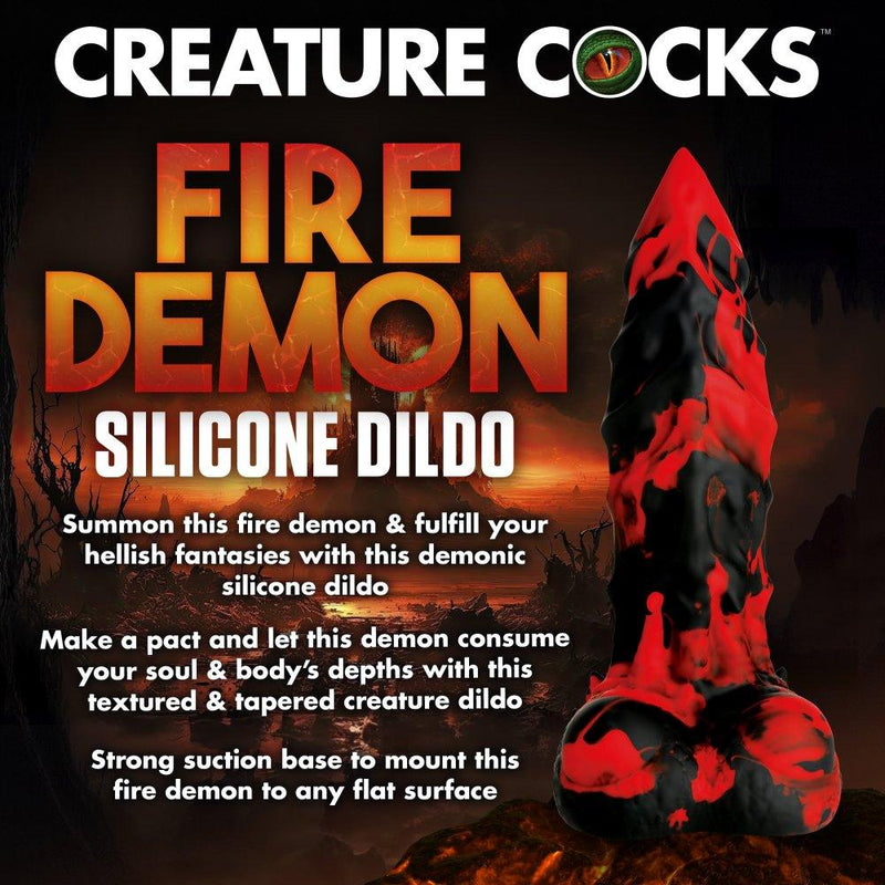 8.5 Inch Demon | Silicone Monster Dildo - The Dildo Hub