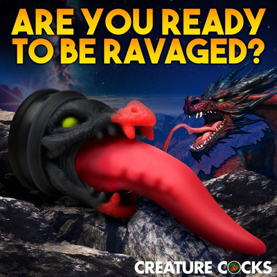 🐉 8.5 Inch Dragon Roar | Monster Dildo - Dragon Dildo - Fantasy Dildo - The Dildo Hub