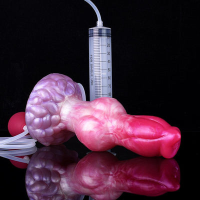 8.5 Inch Eros | Squirting Dildo - Knot Dildo - Ejaculating Dildo - The Dildo Hub