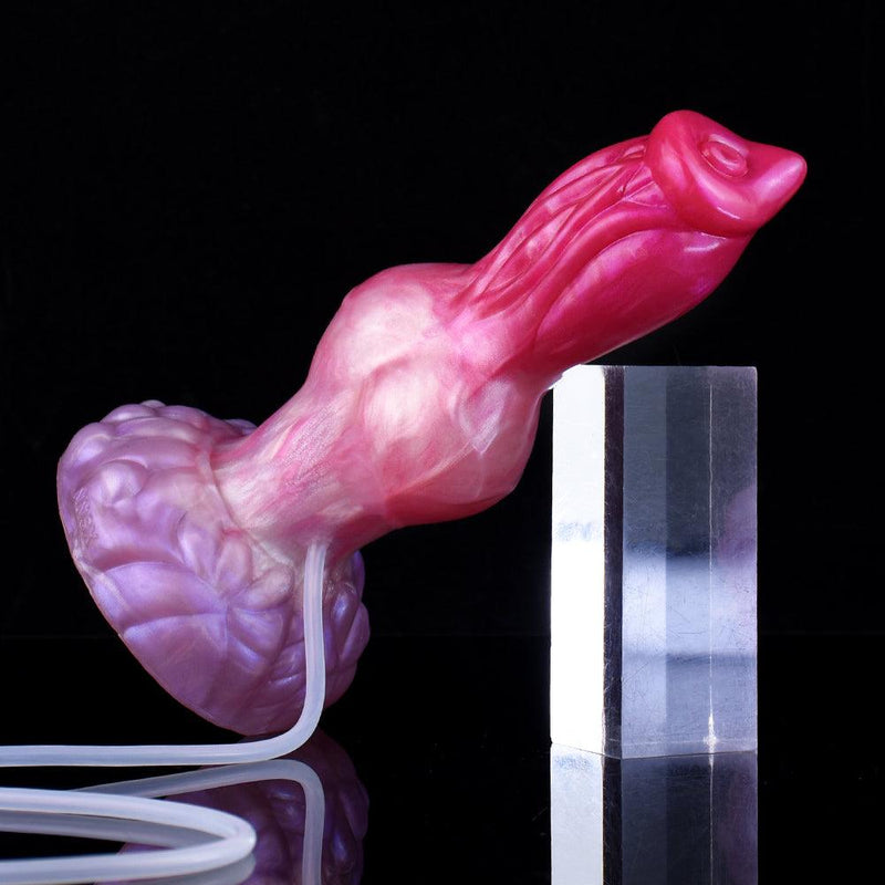 8.5 Inch Eros | Squirting Dildo - Knot Dildo - Ejaculating Dildo - The Dildo Hub