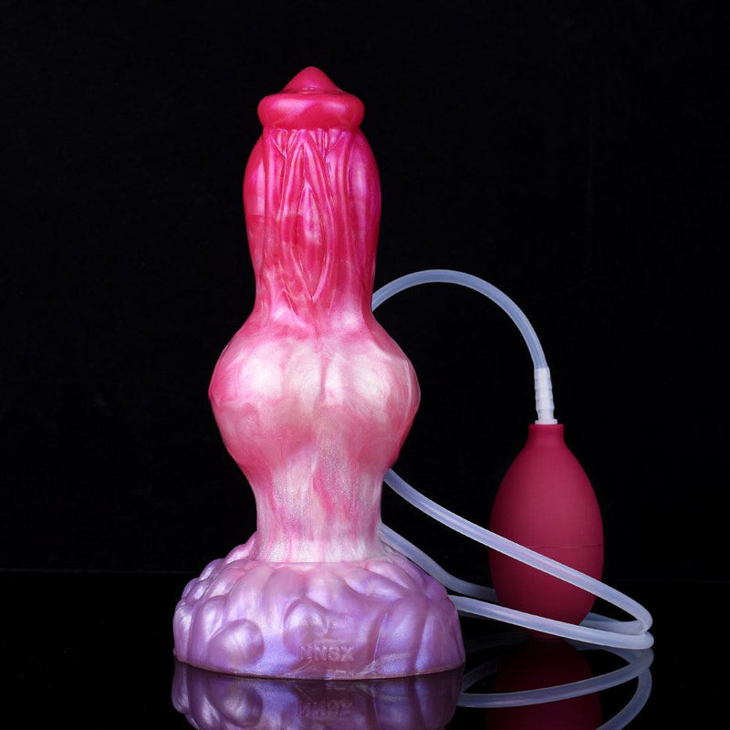 8.5 Inch Eros | Squirting Dildo - Knot Dildo - Ejaculating Dildo - The Dildo Hub