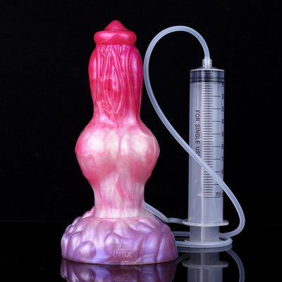 8.5 Inch Eros | Squirting Dildo - Knot Dildo - Ejaculating Dildo - The Dildo Hub