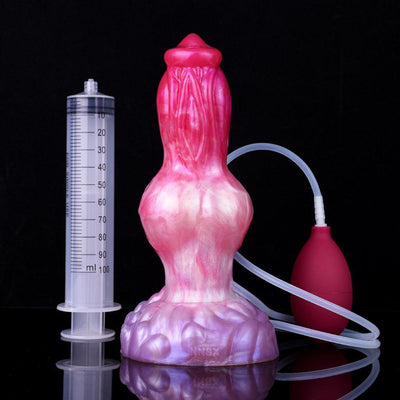 8.5 Inch Eros | Squirting Dildo - Knot Dildo - Ejaculating Dildo - The Dildo Hub