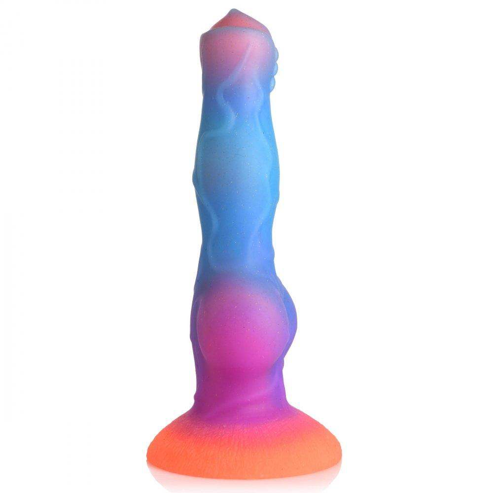 8.5 Inch Space Cock | Glow-in-the-Dark Fantasy Dildo - The Dildo Hub