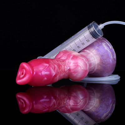 8.66 Fatso | Squirting Dildo - Knot Dildo - Ejaculating Dildo - The Dildo Hub