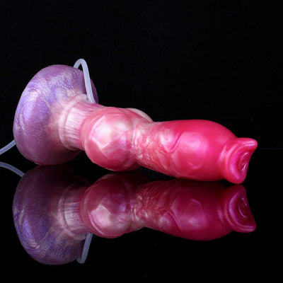 8.66 Fatso | Squirting Dildo - Knot Dildo - Ejaculating Dildo - The Dildo Hub