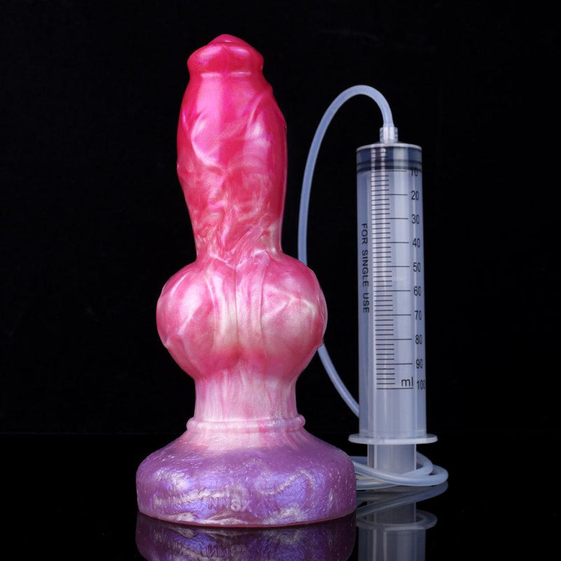 8.66 Fatso | Squirting Dildo - Knot Dildo - Ejaculating Dildo - The Dildo Hub