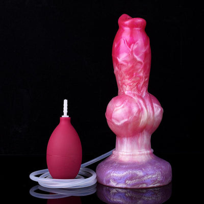 8.66 Fatso | Squirting Dildo - Knot Dildo - Ejaculating Dildo - The Dildo Hub