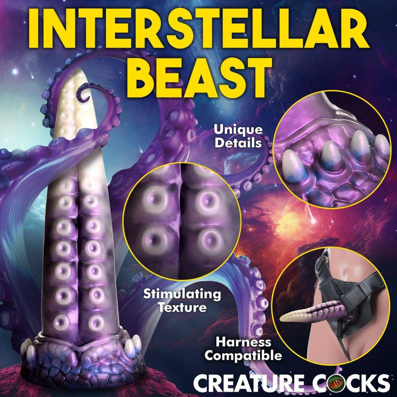 👾 8.7 Inch Astropus | Tentacle Dildo - Fantasy Dildo - Alien Dildo - The Dildo Hub