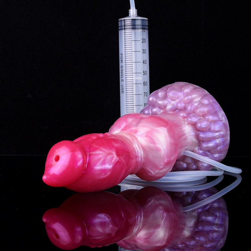 8 Inch Apollo | Squirting Dildo - Ejaculating Dildo - Knot Dildo - The Dildo Hub