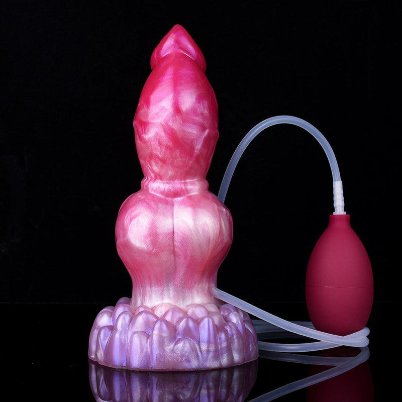 8 Inch Apollo | Squirting Dildo - Ejaculating Dildo - Knot Dildo - The Dildo Hub