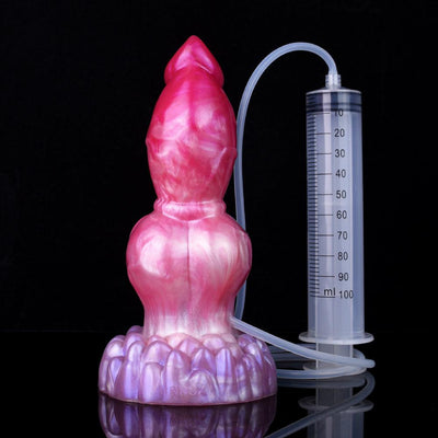 8 Inch Apollo | Squirting Dildo - Ejaculating Dildo - Knot Dildo - The Dildo Hub