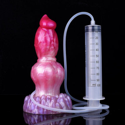 8 Inch Apollo | Squirting Dildo - Ejaculating Dildo - Knot Dildo - The Dildo Hub