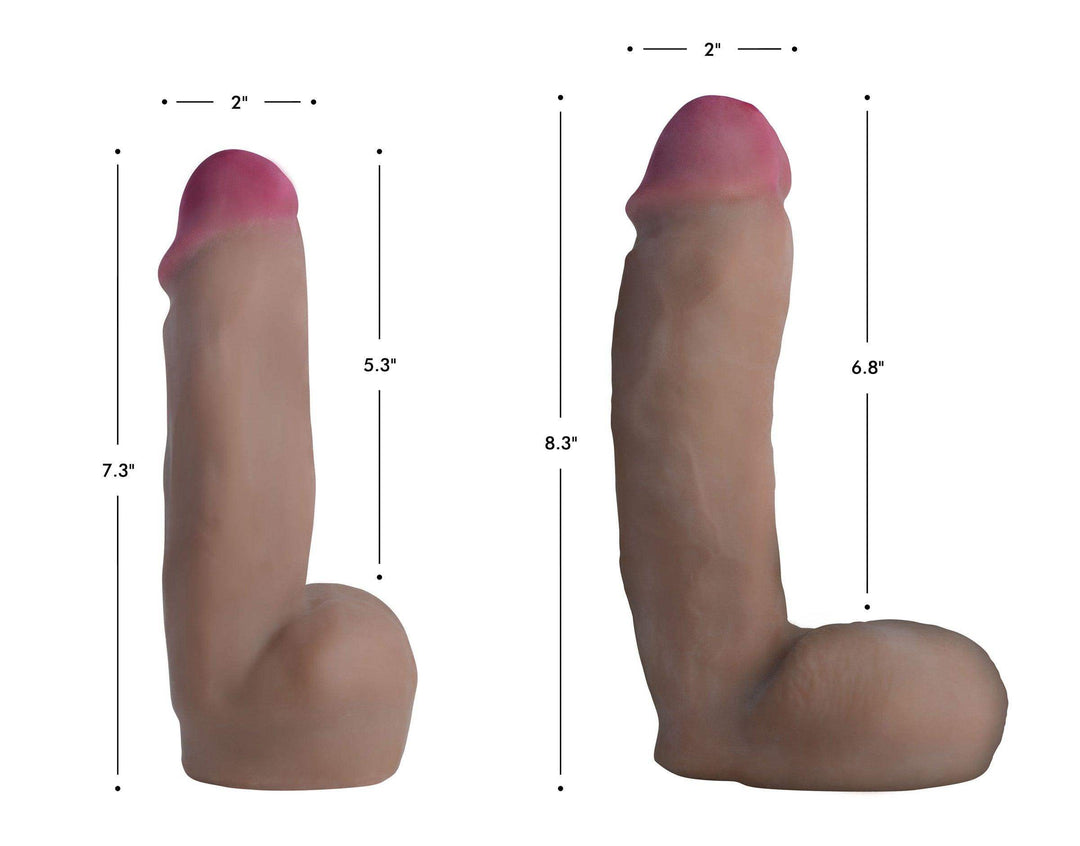 Loadz Dual Density Squirting Dildo 8 Inch