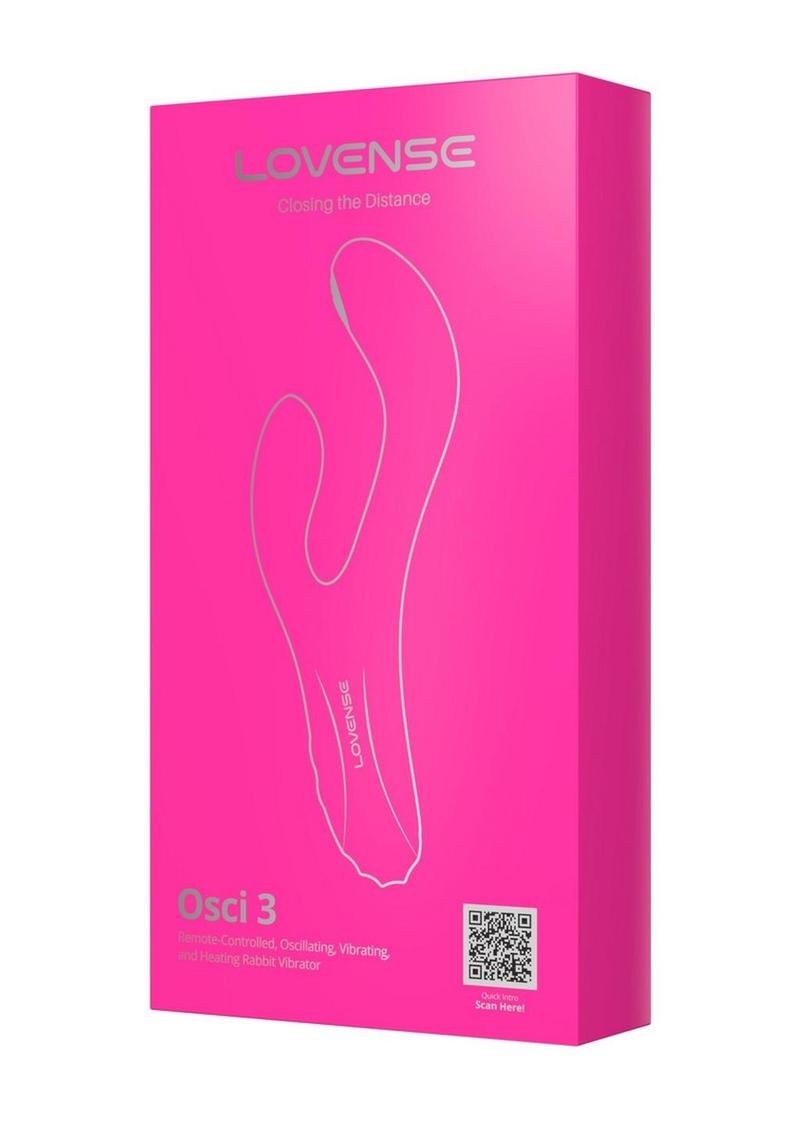 Lovense Osci 3 Heating G-Spot and Clitoral Vibrator