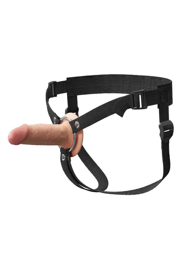Fantasy X-Tensions 5 Inch Vanilla Elite Silicone Dual Density Hollow Strap-On