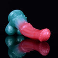 Lewis 9.30 Inch Platinum Silicone Horse Dildo w/ Suction Cup