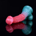 Jess 9.7 Inch Silicone Fantasy Equine Dildo w/ Suction Cup & Balls