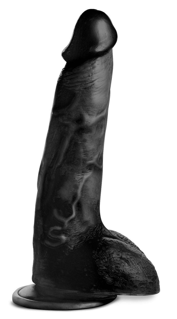 Beefy BRAD 9 Inch Realistic Dildo w/ Suction Cup in Black 9 Inch
