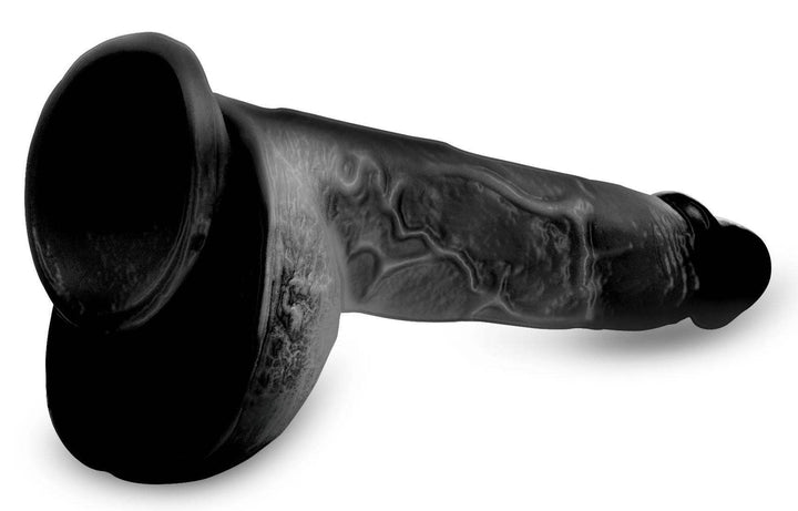 Beefy BRAD 9 Inch Realistic Dildo w/ Suction Cup in Black 9 Inch