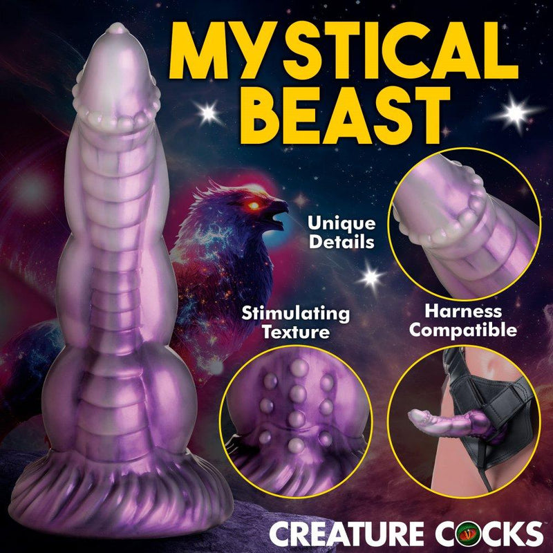 👽 9 Inch Celestial Cock | Fantasy Dildo - Dragon Dildo - Griffin Dildo - The Dildo Hub