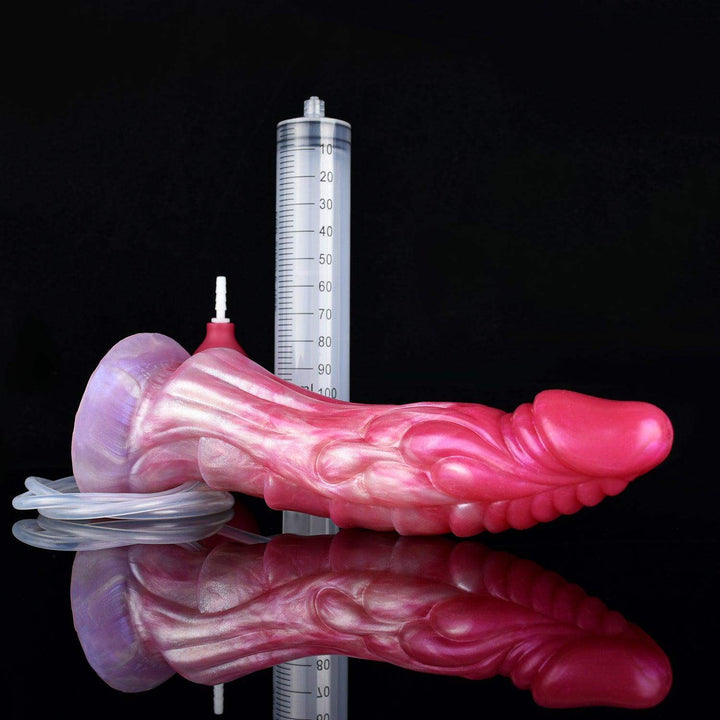 Hawk 9" Body-Safe Silicone Fantasy Squirting Dildo The Dildo Hub Hawk 9" Body-Safe Silicone Fantasy Squirting Dildo The Dildo Hub