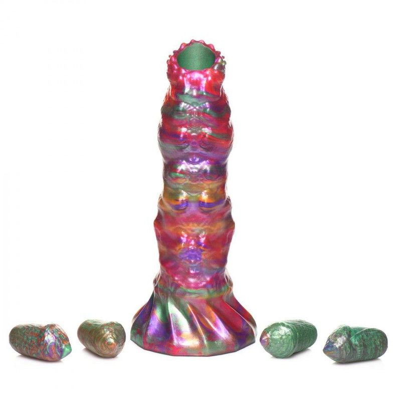 👽 9 Inch Larva | Ovipositor Dildo - Alien Dildo - Monster Dildo - The Dildo Hub