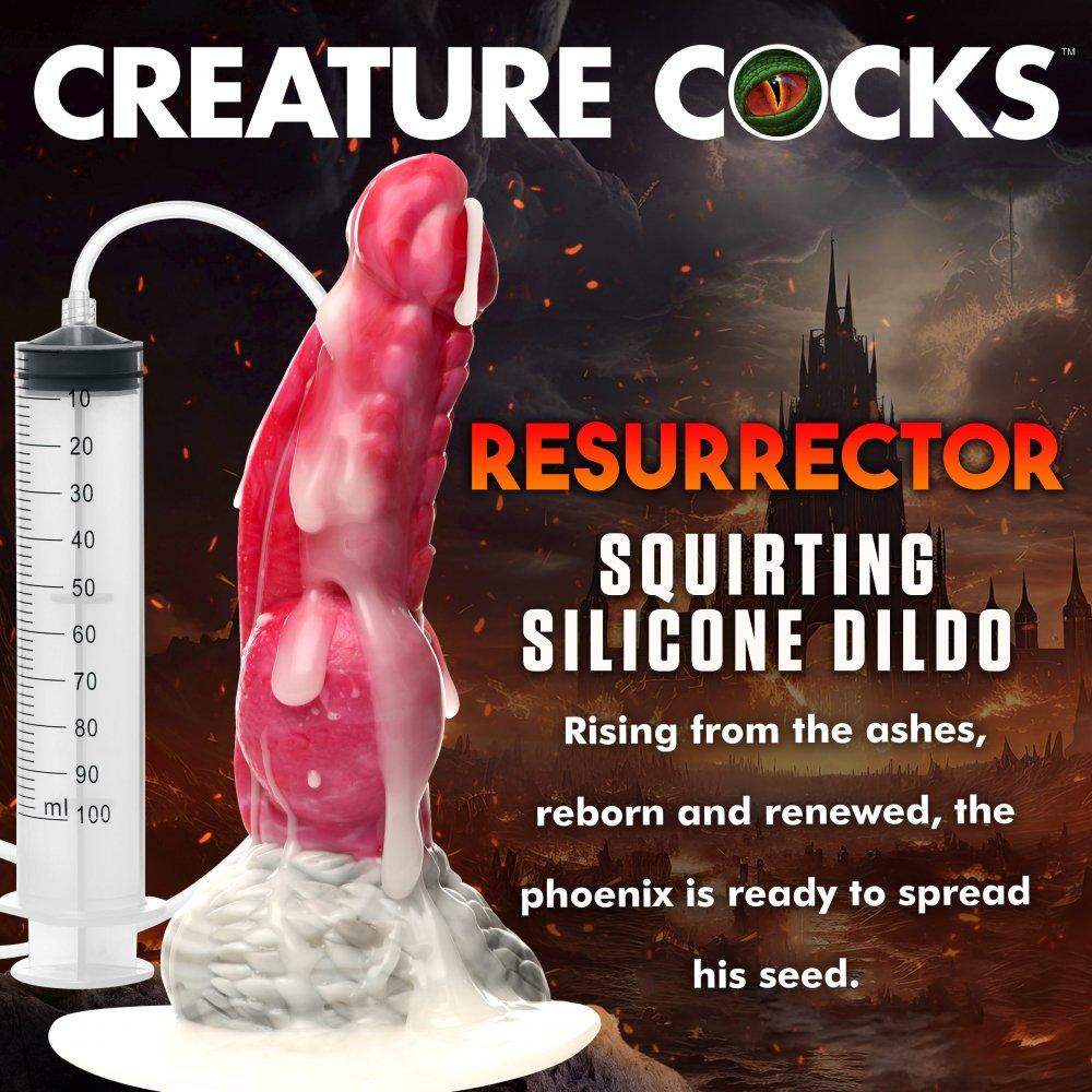 9 Inch Resurrector | Squirting Dildo - Ejaculating Dildo - Fantasy Dildo - The Dildo Hub