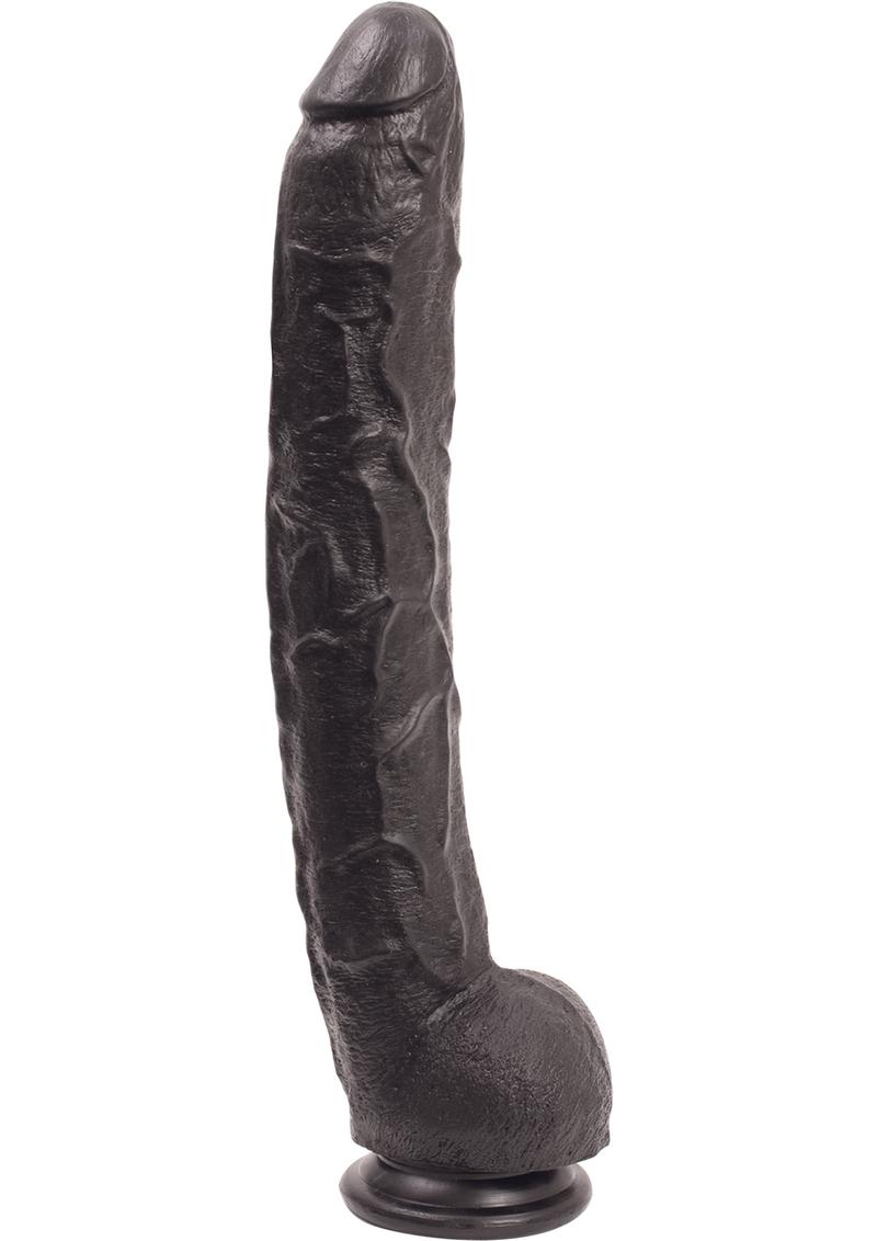 Chocolate Dick Rambone 17 Inch XL Realistic Dildo w/ Suction Cup