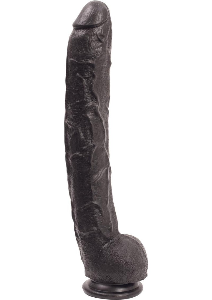 Chocolate Dick Rambone 17 Inch XL Realistic Dildo w/ Suction Cup