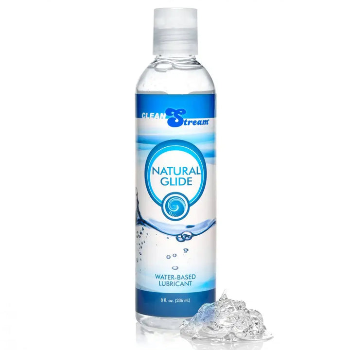 Glycerin-Free Natural Glide 8 oz | Perfect for Vaginal & Anal Application