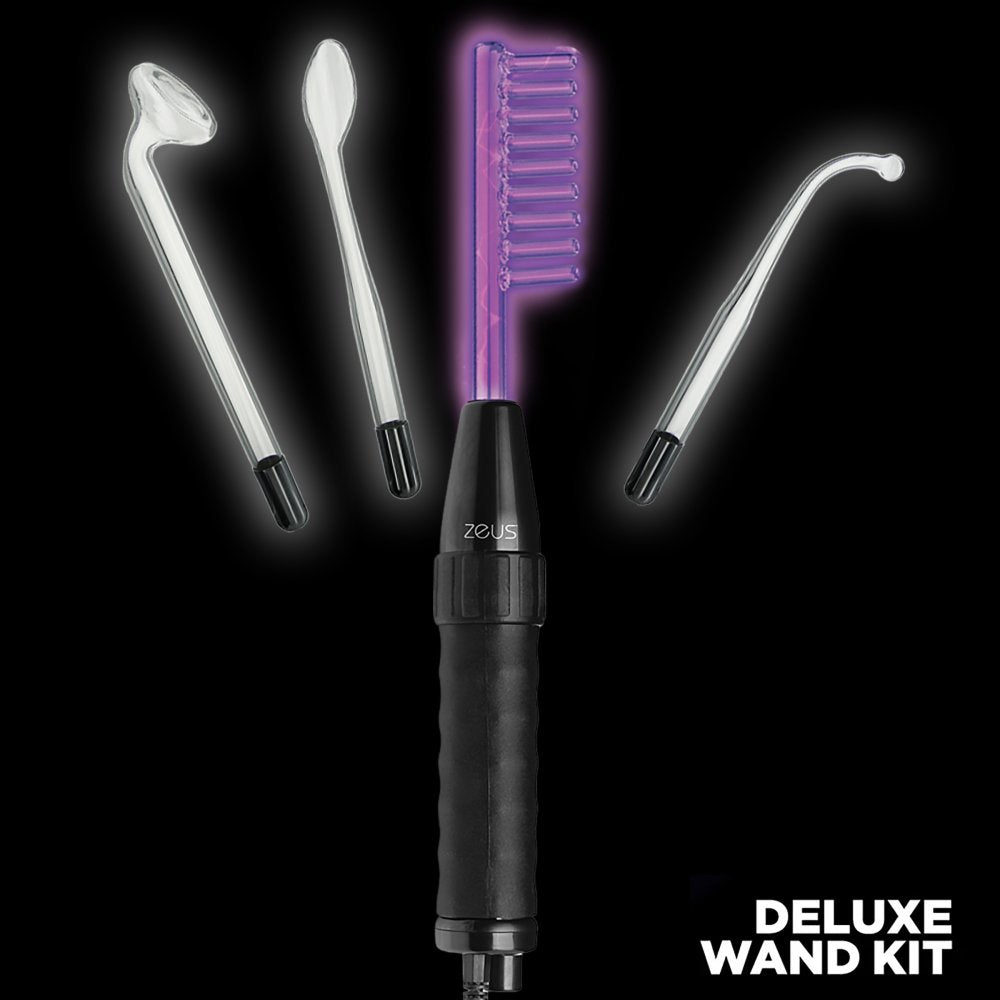 Zeus Twilight Electrosex Violet E-Stim Wand Kit - 110V