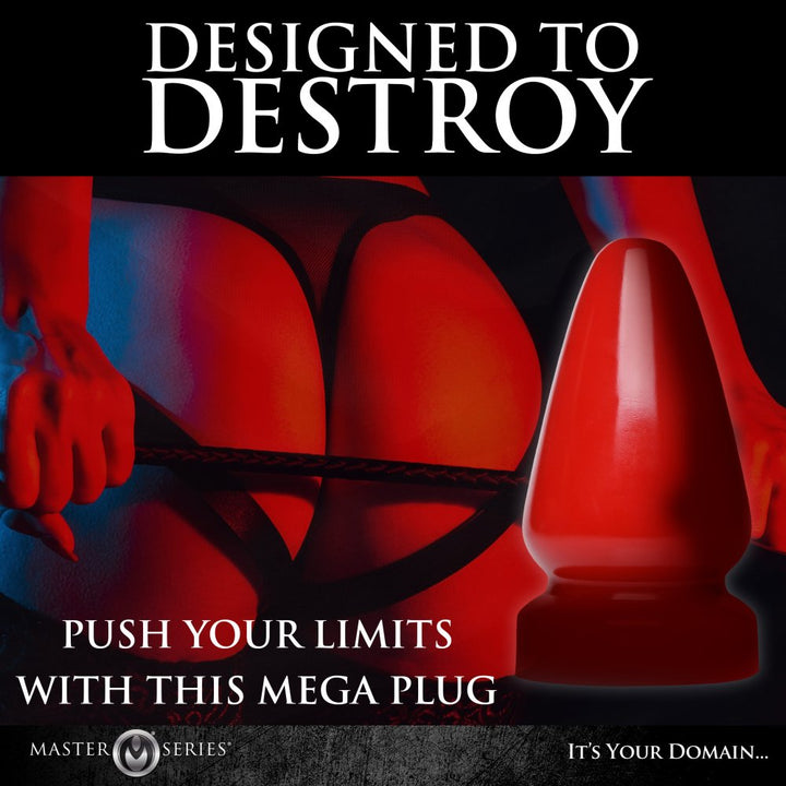Anal Destructor HUGE Butt Plug