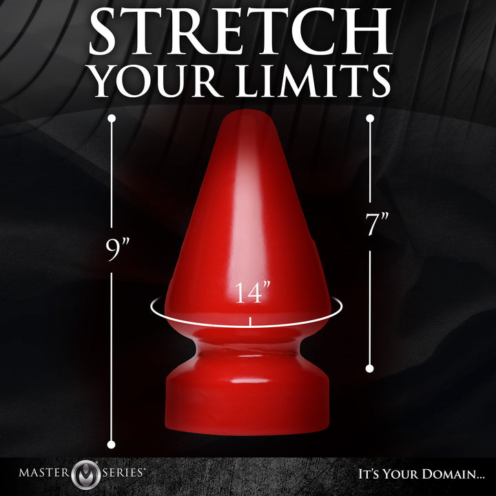 Anal Destructor HUGE Butt Plug
