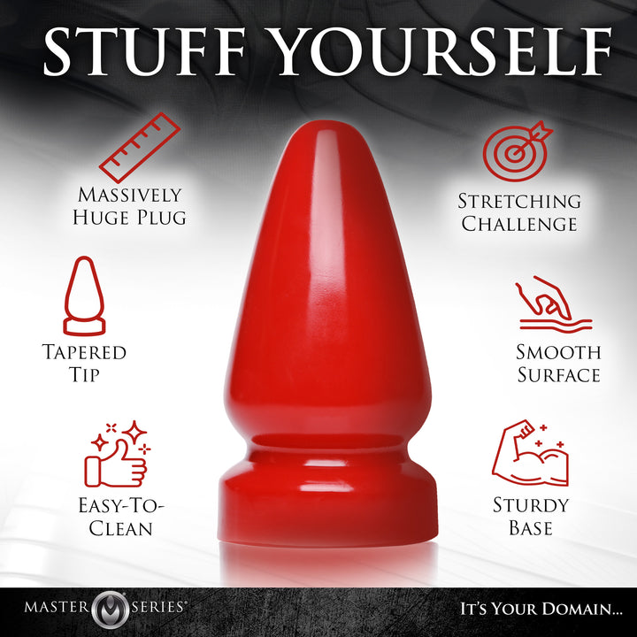 Anal Destructor HUGE Butt Plug