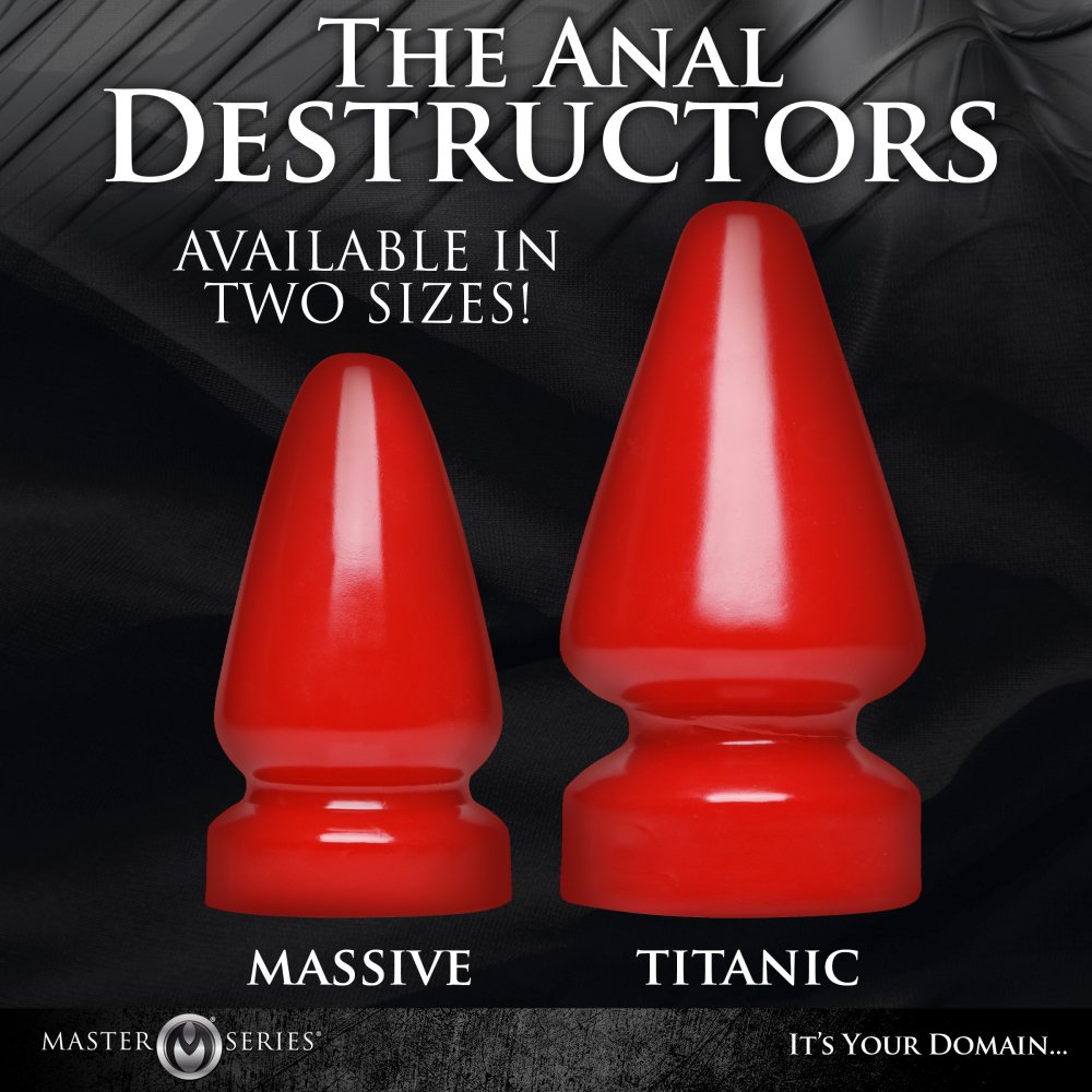 Anal Destructor HUGE Butt Plug